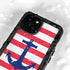 Nautical Stripes iPhone 15 Plus Waterproof Case